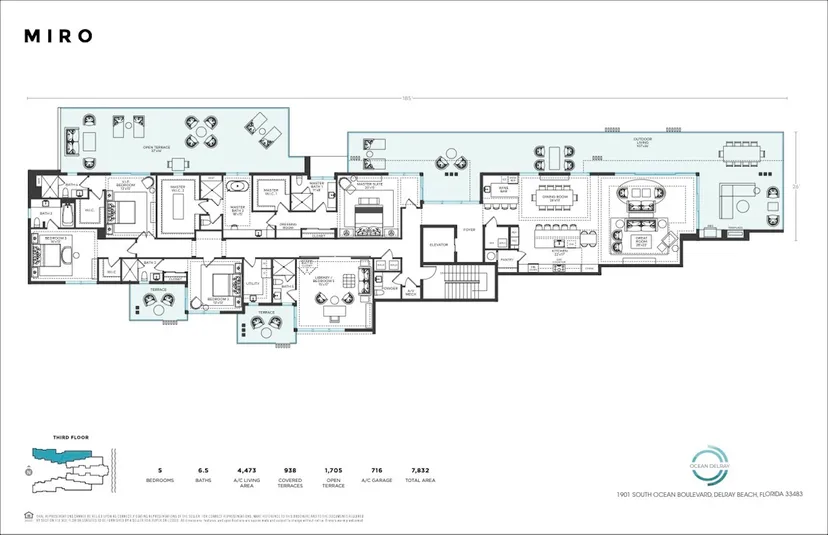 Ocean Delray Condos floorplan — Floor Plan for Ocean Delray Floor Plans, Miro